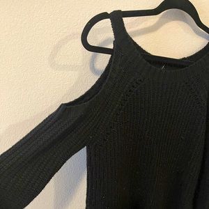 Open Shoulder Sweater